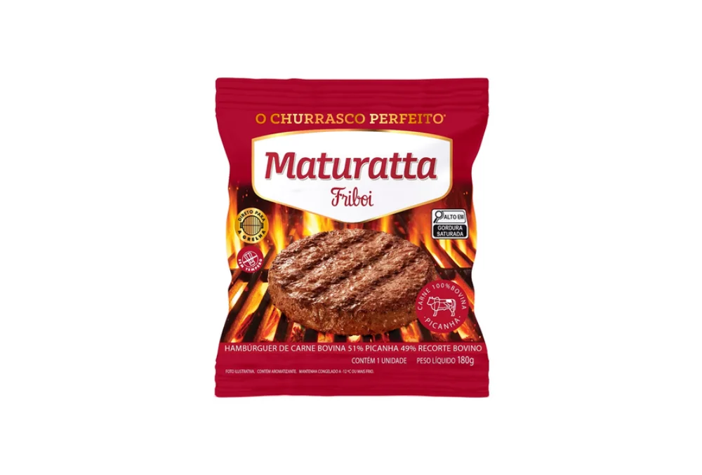 Hambúrguer Picanha Maturatta 180G