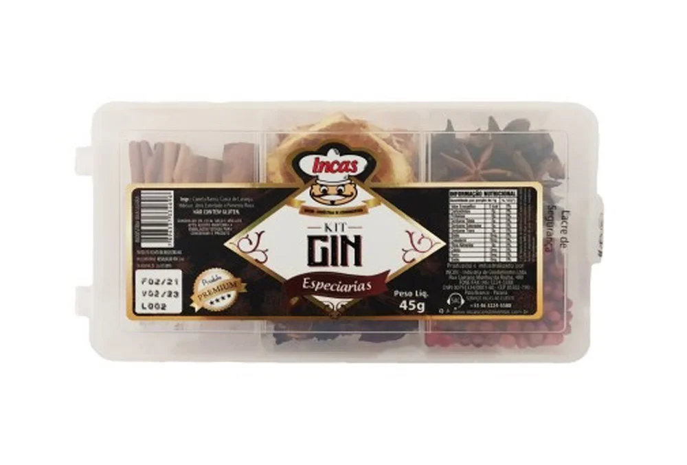 Kit Gin Especirias 45Gr