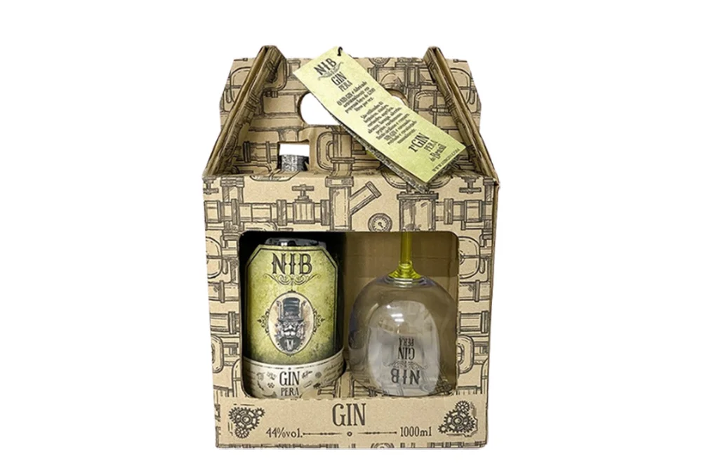 Kit Gin Nib Pera 1L + Taça