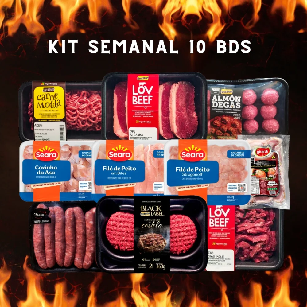 Kit Semanal 10 Bandejas