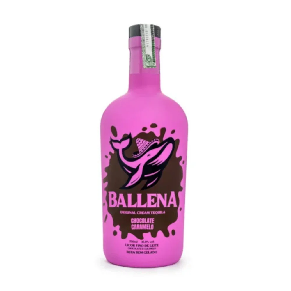 Licor Fino Ballena 750Ml Chocolate e Caramelo Ballena