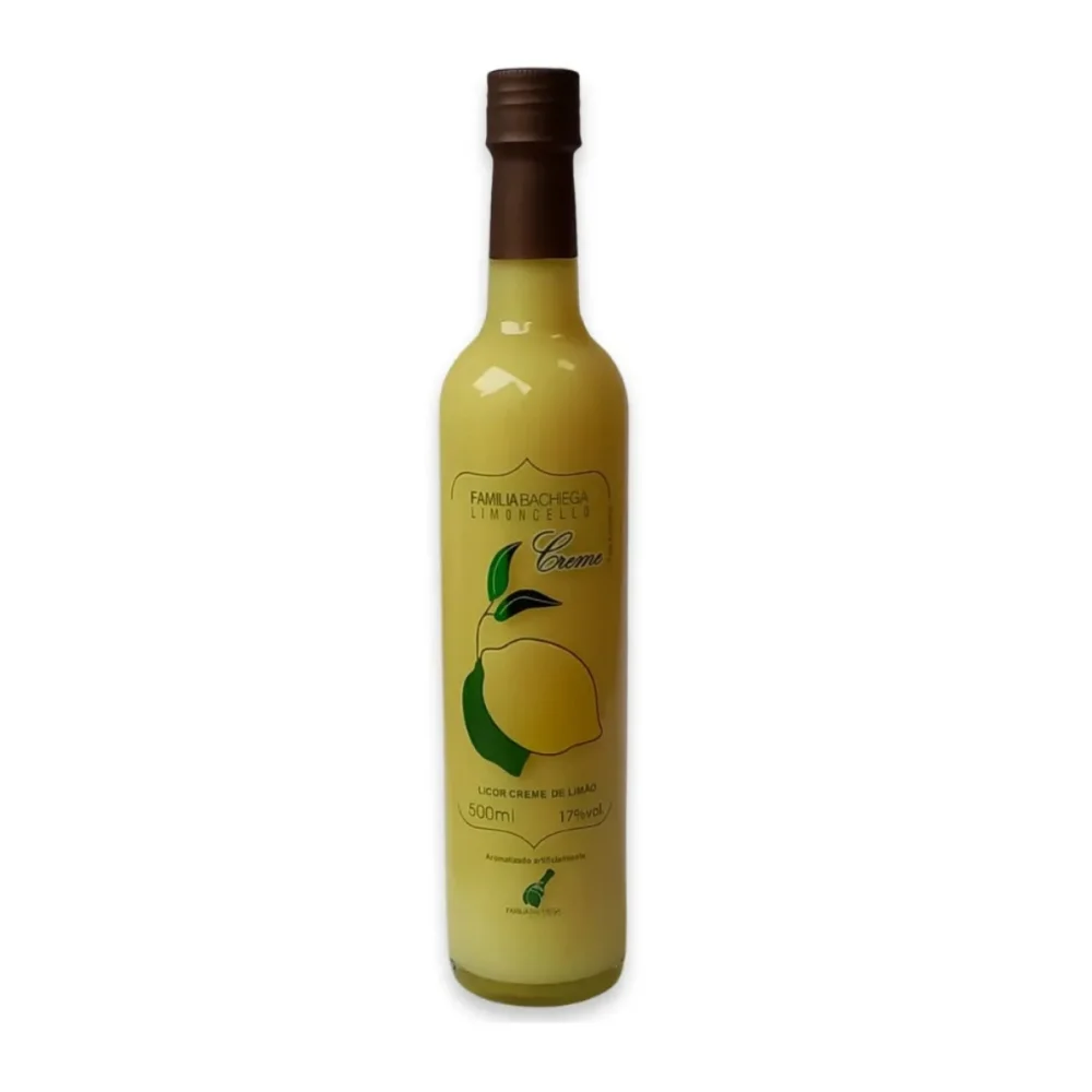 Licor Limoncello Creme 500Ml Familia Bachiega
