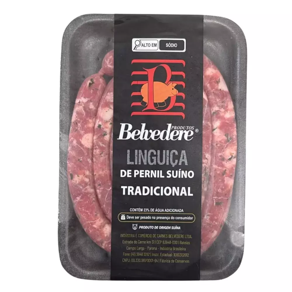 Linguiça Fininha Tradicional Pernil Resf Kg