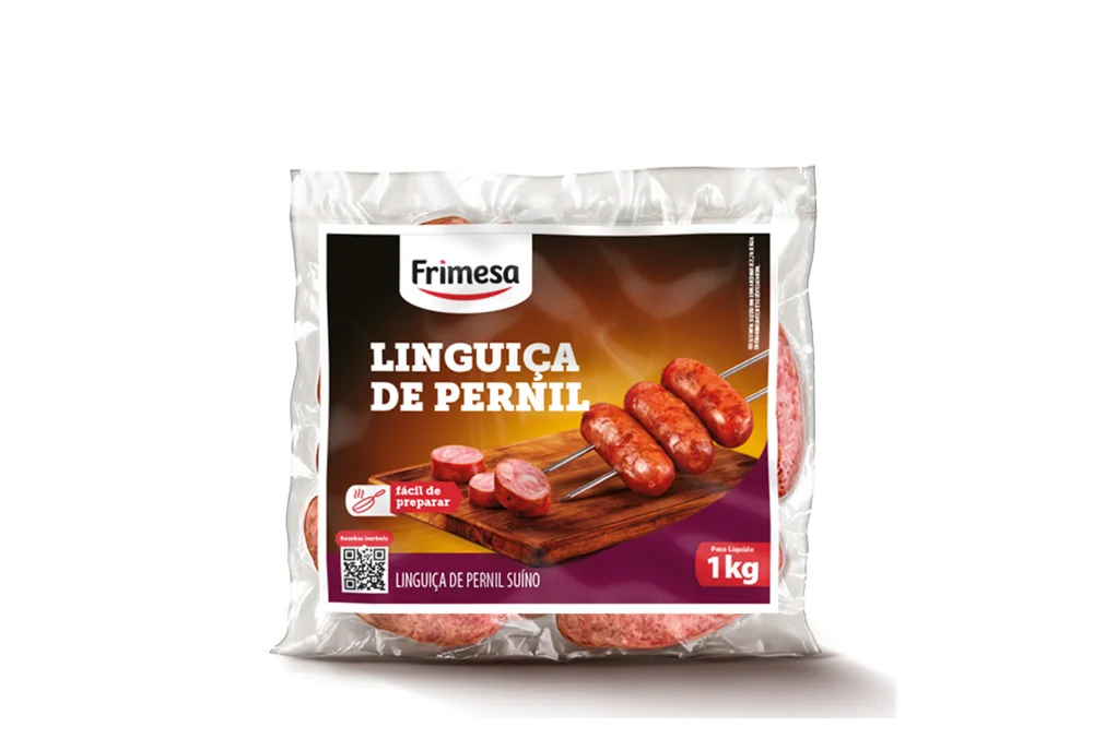 Linguica Pernil Frimesa Congelada 1Kg