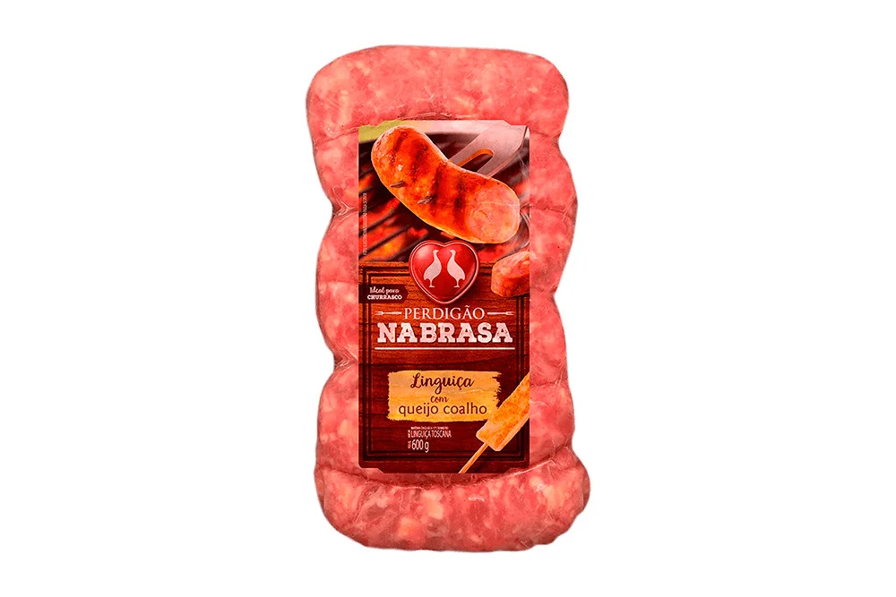 Linguiça Toscana de Queijo Perdigão 600 Gr Congelada