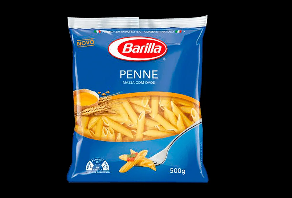 Macarrao com Ovos Penne Barilla 500Gr