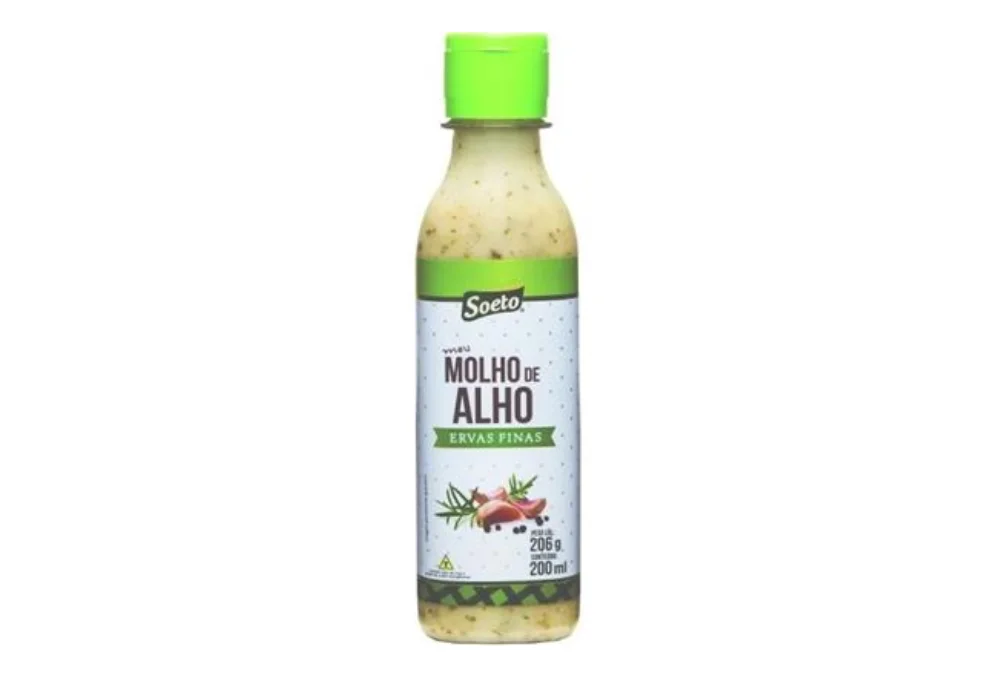 Molho Alho Ervas Finas Soeto 200Ml