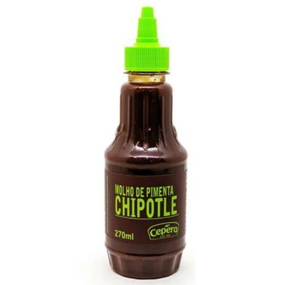 Molho de Pimenta 270Ml Chipotle Cepera