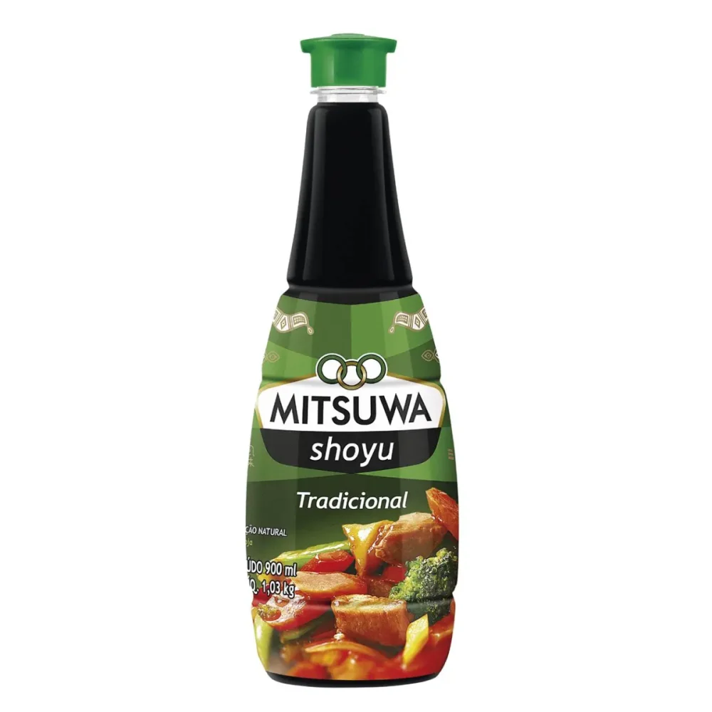 Molho Shoyu 900Ml Tradicional Mitsuwa