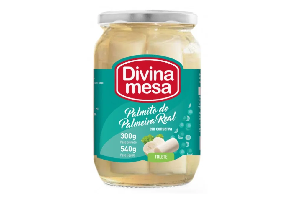 Palmito Inteiro Divina Mesa 300Gr