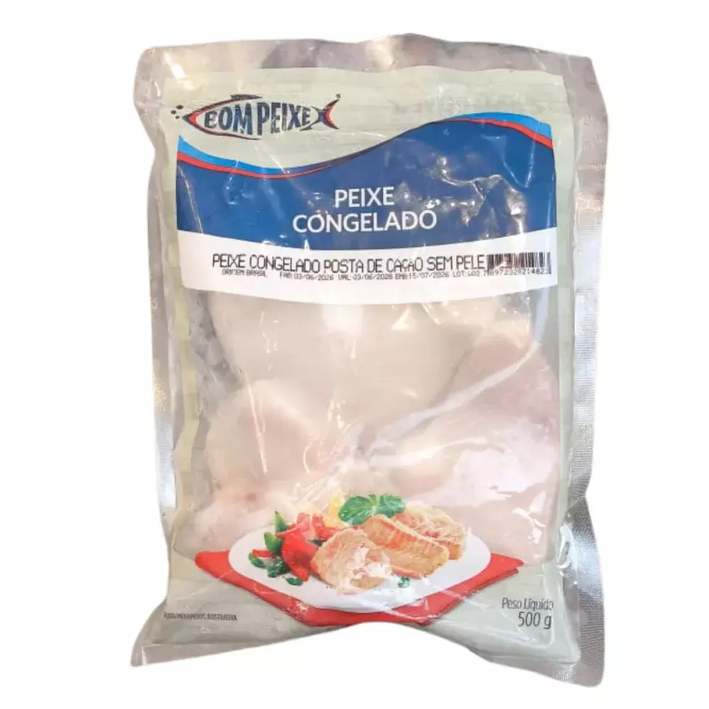 Posta de Cacao 500Gr Congelado Bom Peixe