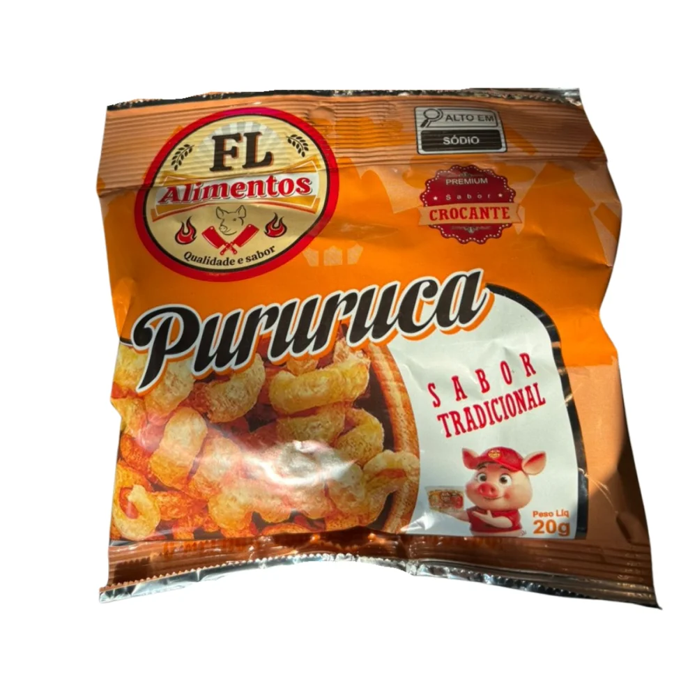 Pururuca Suína Trad 20Gr Fl Alimentos