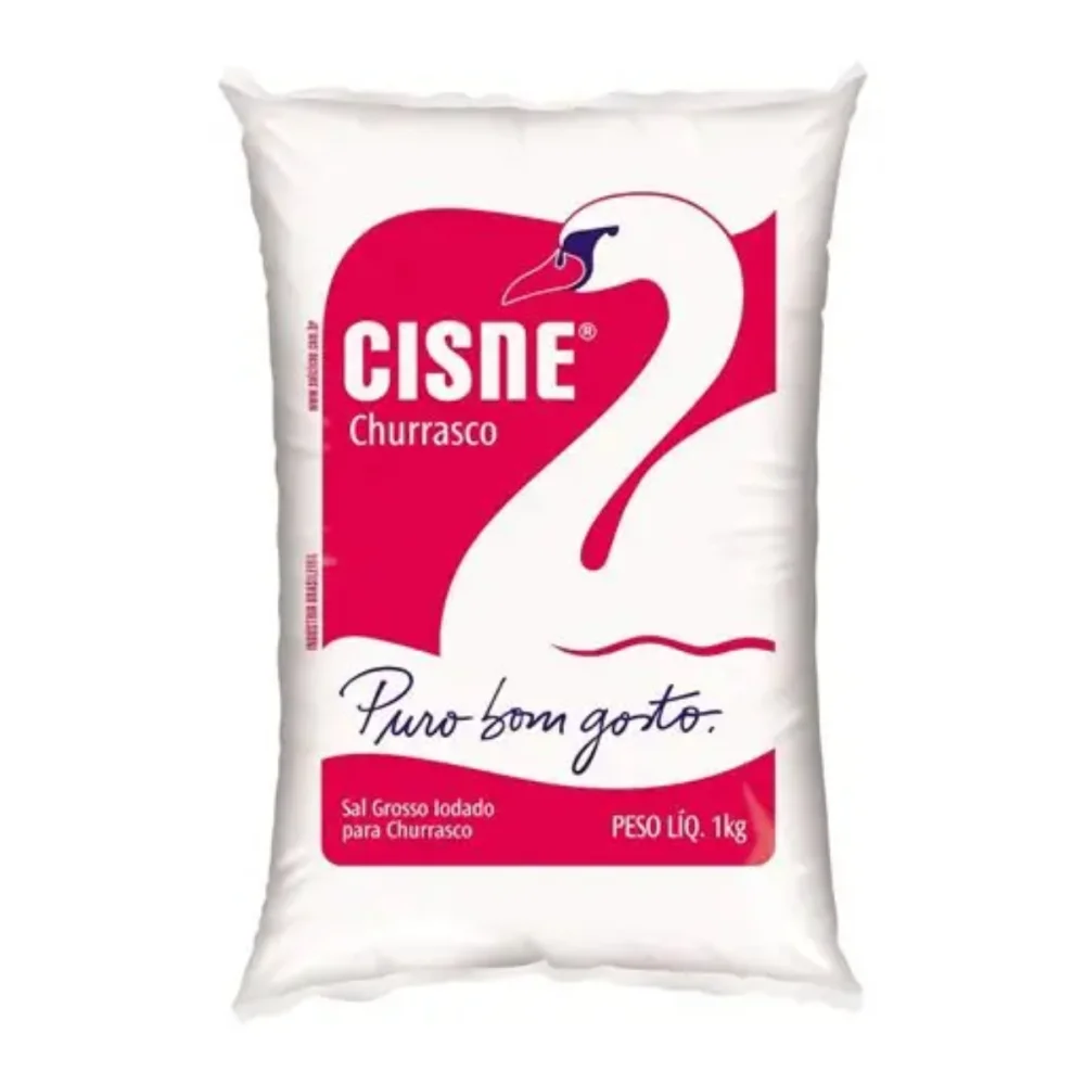 Sal Grosso 1Kg Churrasco Cisne