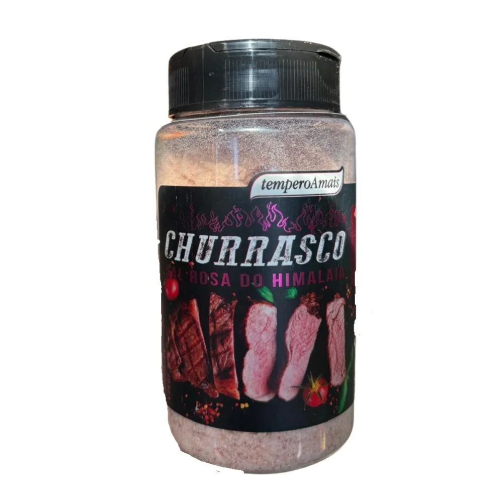 Sal Grosso 500Gr Rosa do Himalaia Tempero a Mais