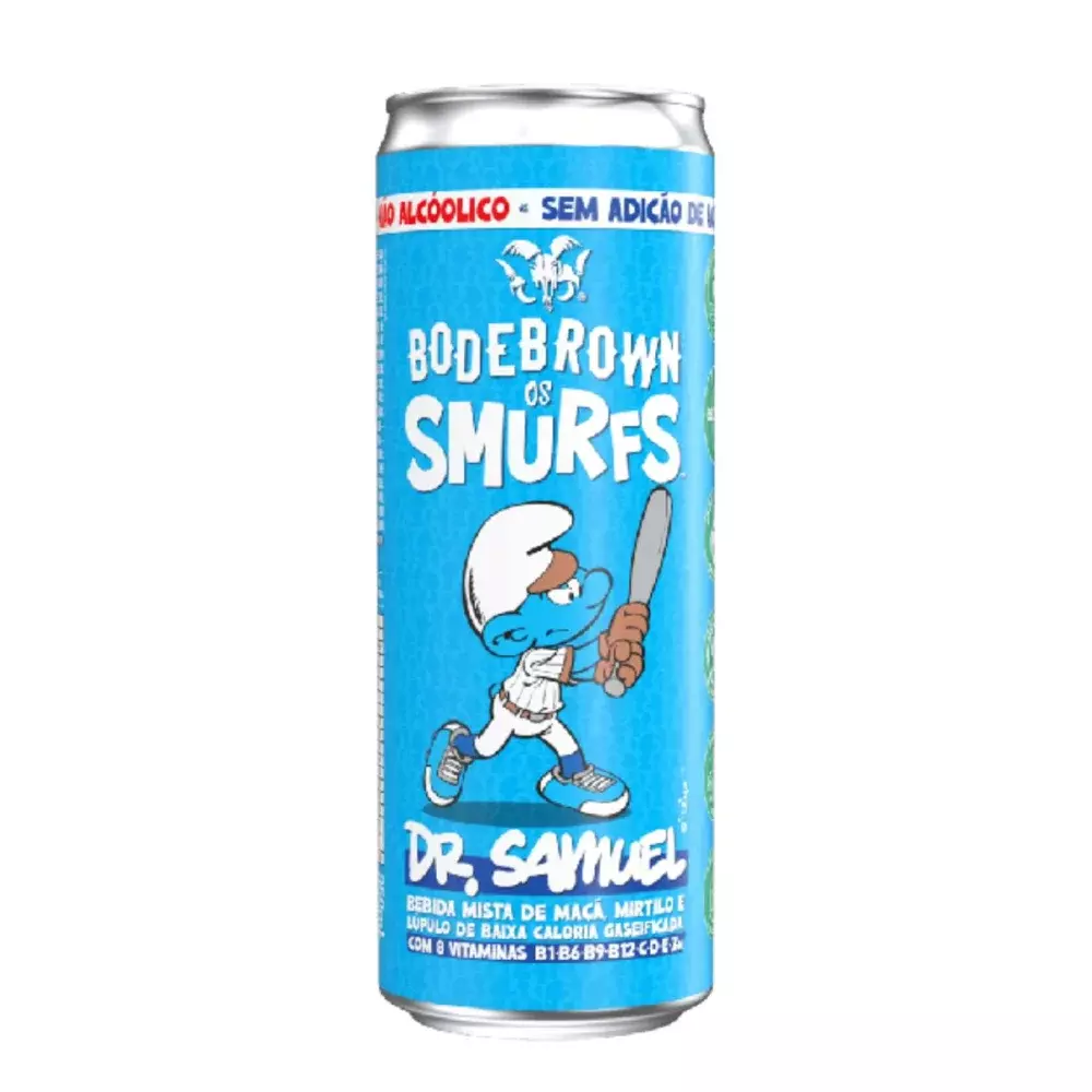 Smurfs Dr. Samuel 350Ml Bebida Composta Gaseificada Bodebrown