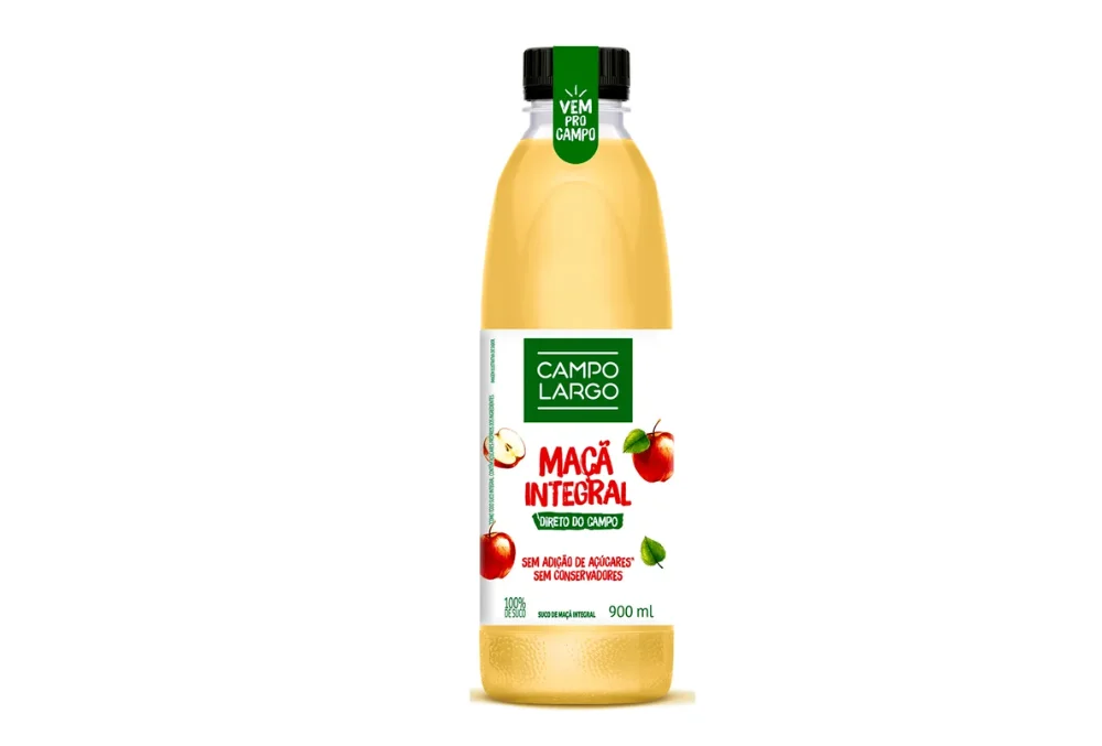 Suco Maça Campo Largo 900Ml Integral