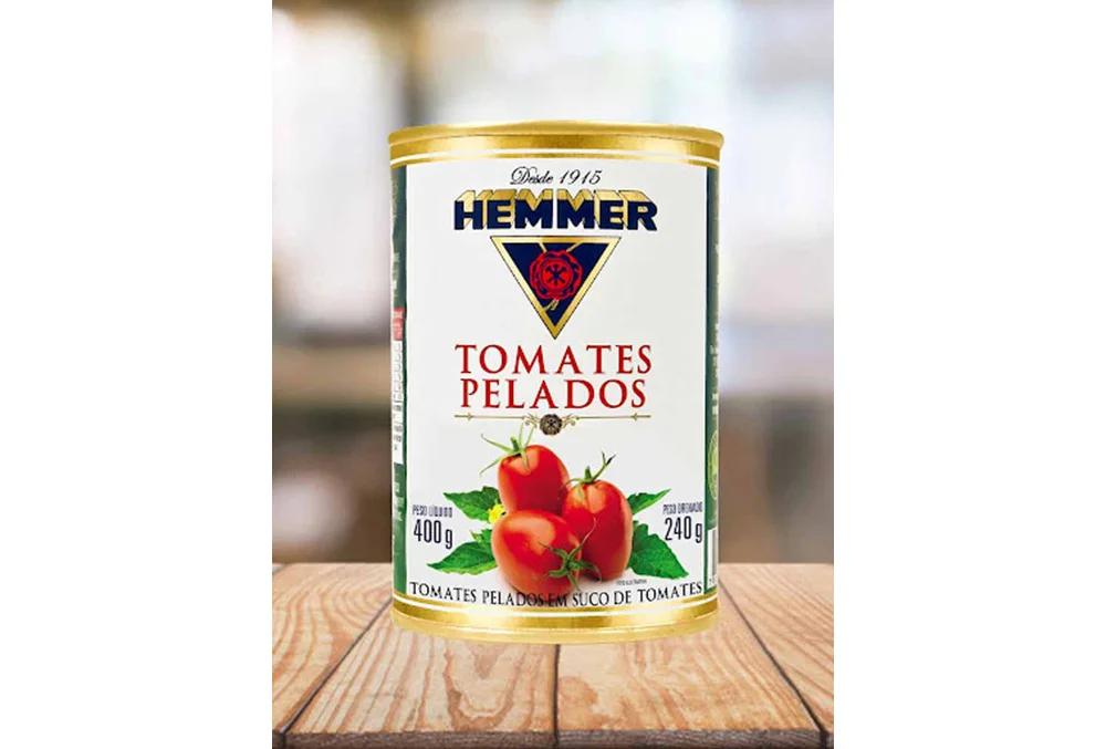 Tomate Pelado Inteiro Hemmer 240 Gramas