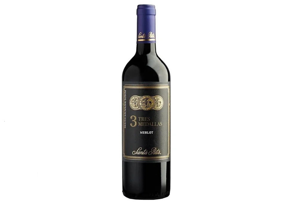 Vinho 3 Medalhas Merlot 750Ml