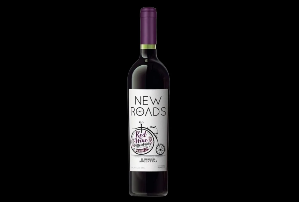 Vinho Argentino Red Wine New Roads 750Ml