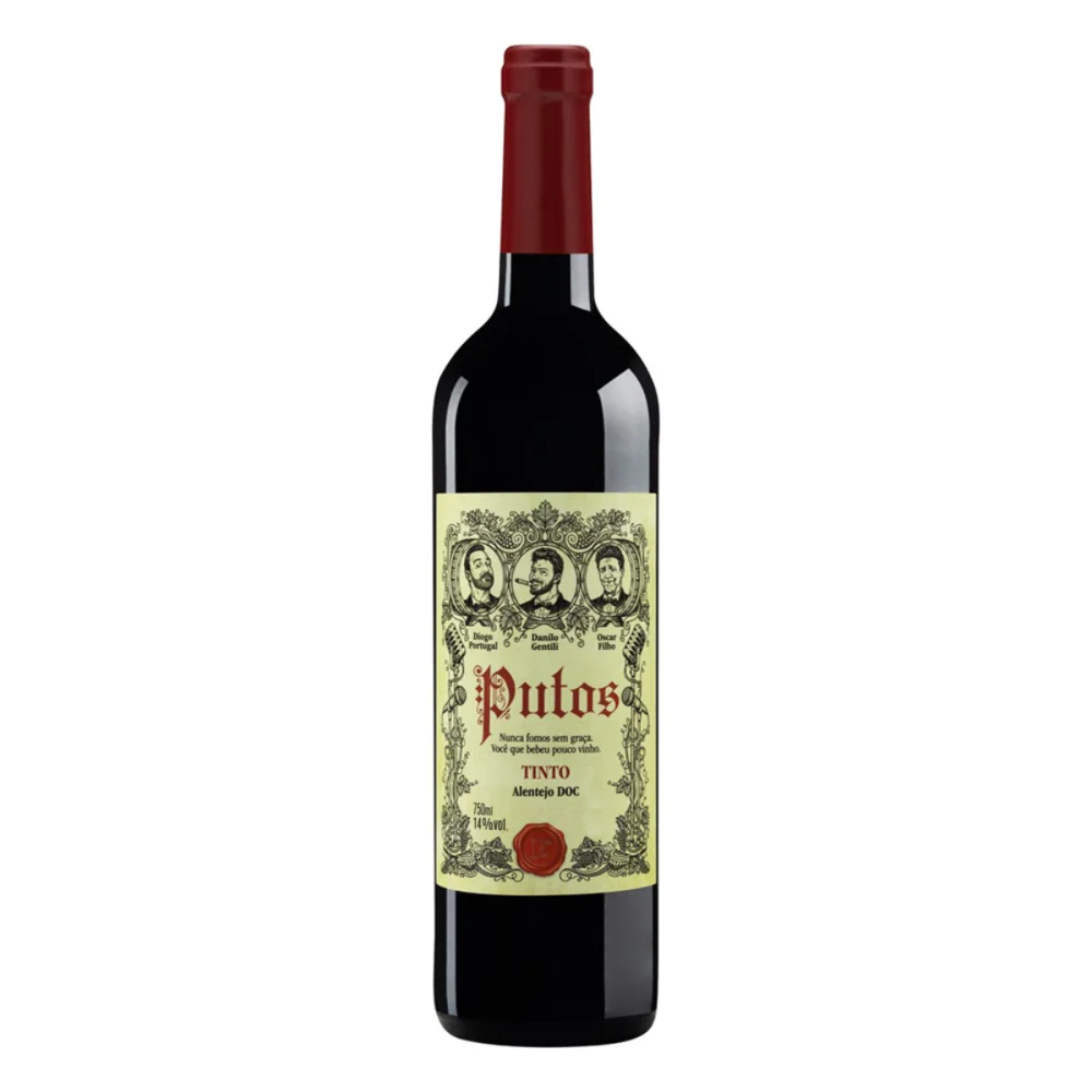 Vinho Portugues 750 ML Tinto Putos