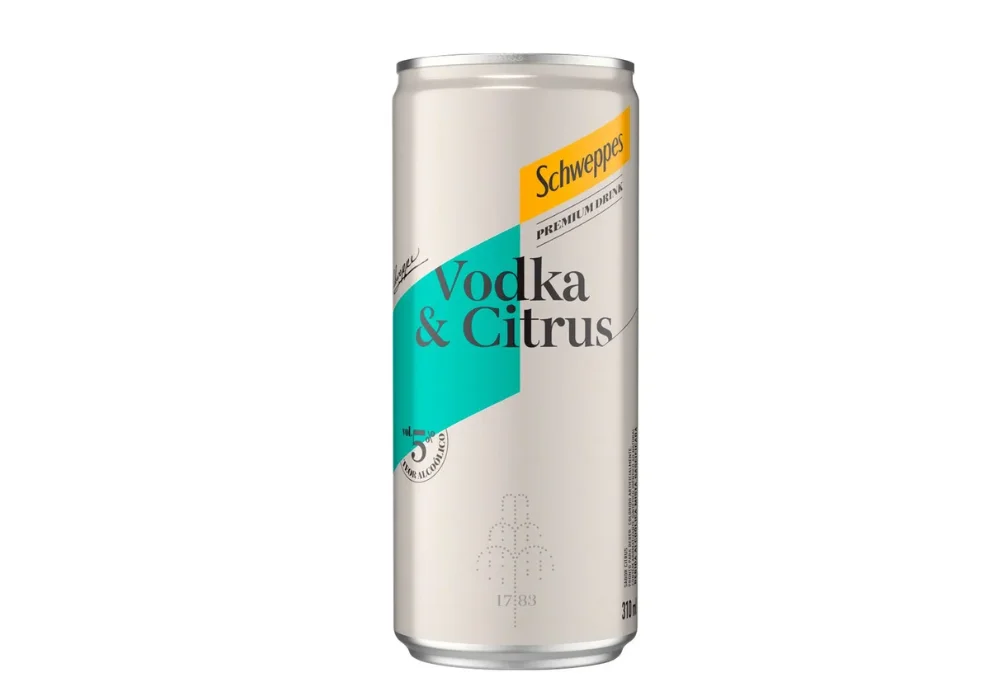 Vodka e Citrus Schweppes 310Ml