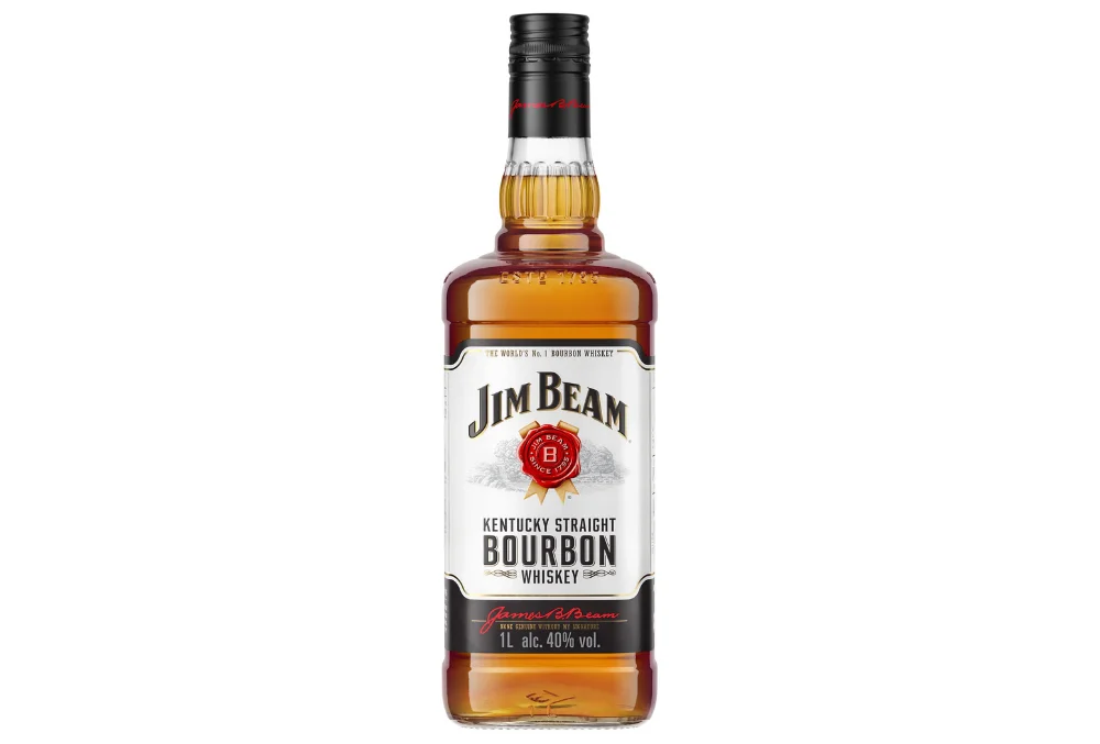 Whisky White Jim Beam Bourbon 1Lt