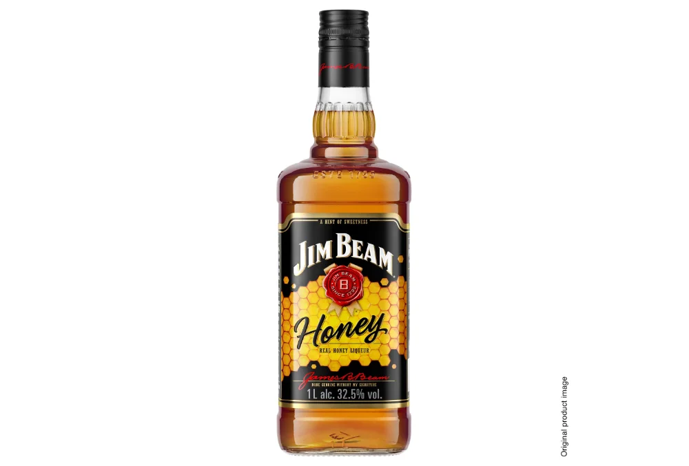 Whisky Honey Jim Beam 1Lt