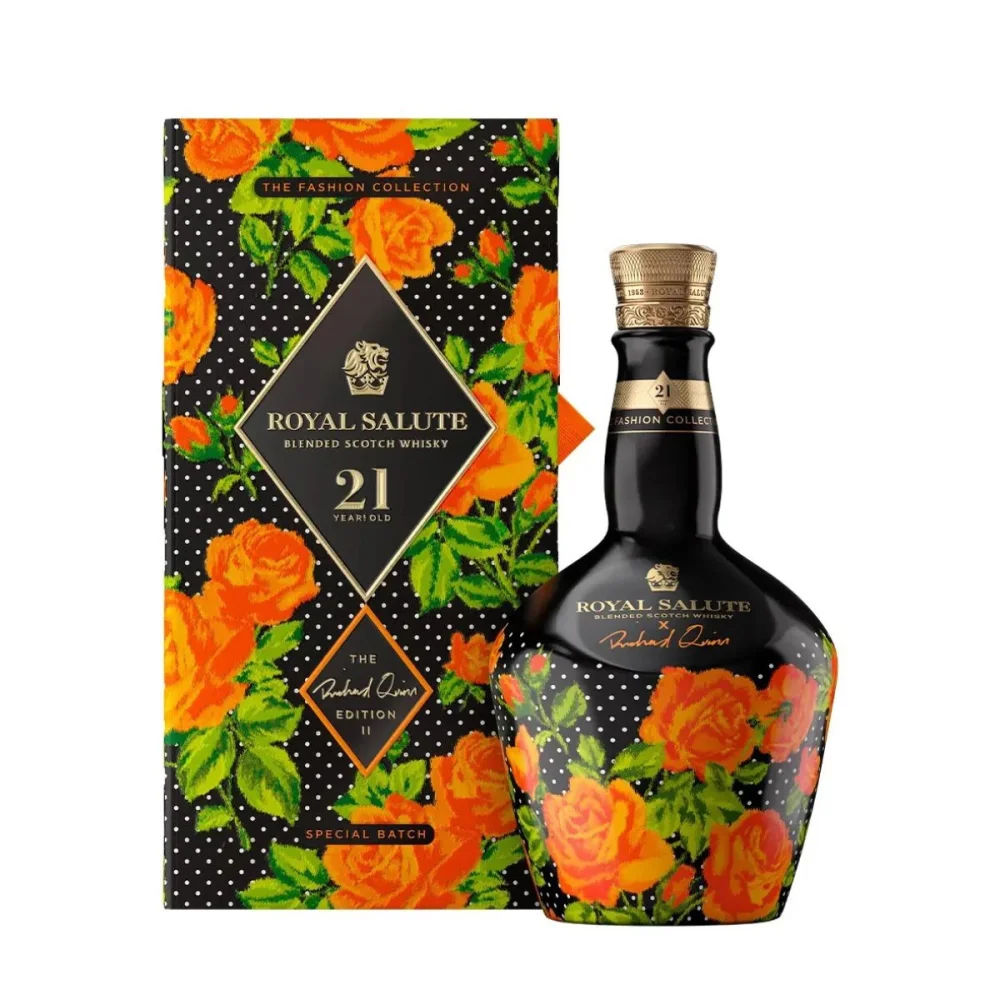 Whisky 700Ml Escocês Blended Richard Quinn Orange Ros Royal Salute