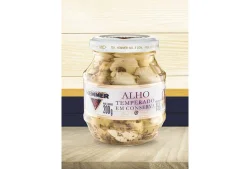 Alho Temperado em Conserva Hemmer 150Gr Alho Temperado em Conserva Hemmer 150Gr
