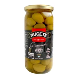 Azeitona Verde 500Gr com Caroco Nucete