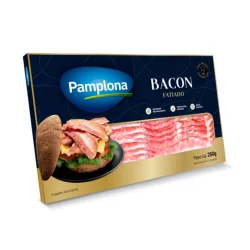 Bacon Fatiado 250Gr Pamplona