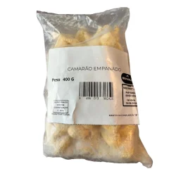 Camarao Empanado Congelado 400G Benvale