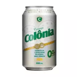 Cerveja 350Ml Malzebier 0% Alcool Colonia