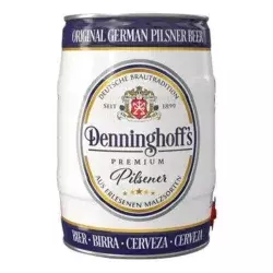Cerveja Denninghoffs Pilsener 5L Barril Denninghoffs