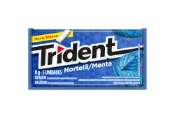 Goma de Mascar Trident Hortela 8G