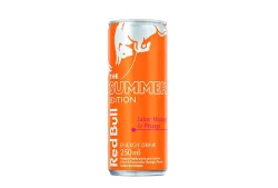 Energético Summer Morango Pêssego Red Bull 250Ml  Energético Summer Morango Pêssego Red Bull 250Ml