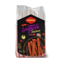 Espetinho de Linguiça Toscana 500Gr Mimi
