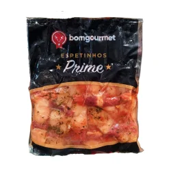 Espetinho Frango com Bacon Congelado Kg