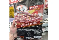 Espetinho Yakitori Bovino Congelado 600Gr