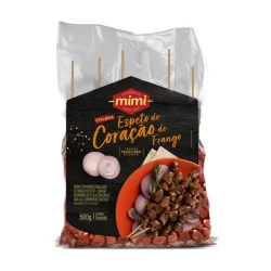 Espetinho Coracao 500Gr Mimi