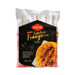 Espetinho de Frango Coxas 500Gr Mimi