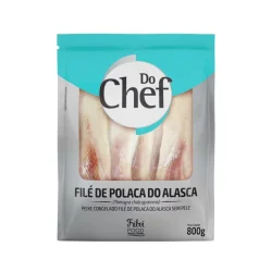 File de Polaca do Alasca Cong. 800G do Chef Friboi