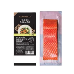 File de Salmao Porcionado Cong. 125G Kondelli