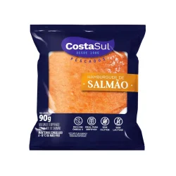 Hamburguer de Salmao 90G Costa Sul