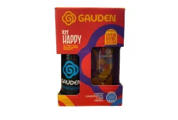 Kit Gauden Happy 600Ml + 1 Copo Lager Naturtrube Gauden