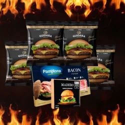 Kit Hamburguer Guidara 4 Pessoas
