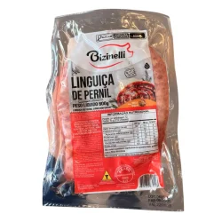 Linguica Bizinelli 600Gr Queijo Coalho Bizinelli