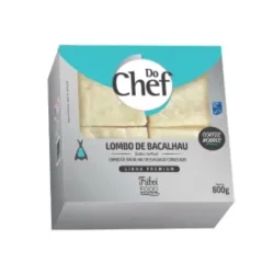 Lombo de Bacalhau Dessalgado Cong. 800Gr do Chef Friboi