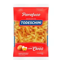 Macarrao com Ovos 500Gr Parafuso Todeschini