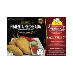 Pimenta Recheada Carne Bovina 350Gr Mimi